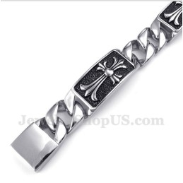 Pulseira Masculina De Titânio Fundido
