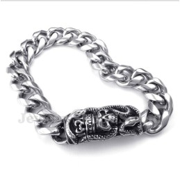 Pulseira Masculina De Ímã De Titânio