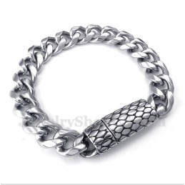 Pulseira Masculina De Ímã De Titânio