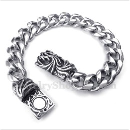 Pulseira Masculina De Ímã De Titânio