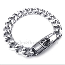 Pulseira Masculina De Ímã De Titânio
