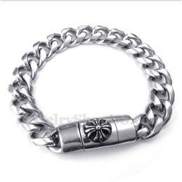 Pulseira Masculina De Ímã De Titânio
