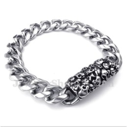 Pulseira Masculina De Ímã De Titânio