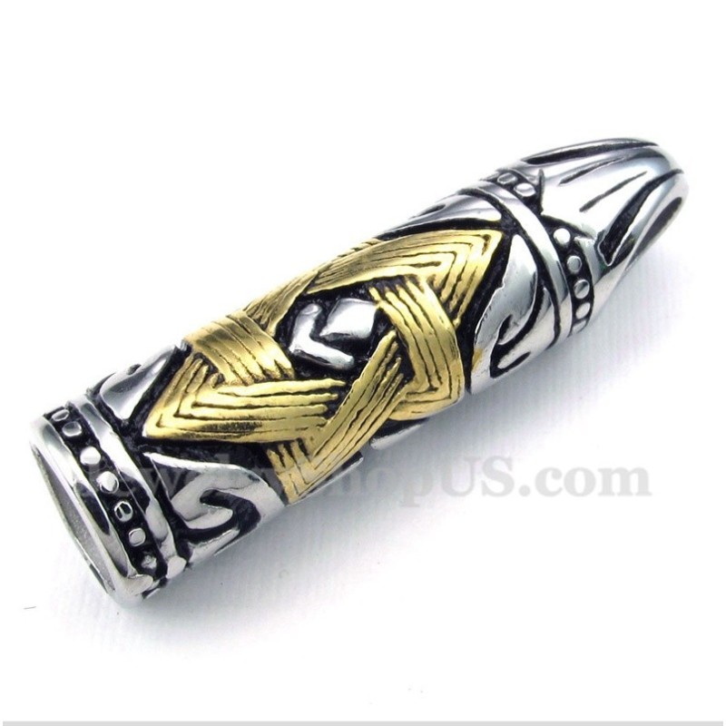 Pingente De Nó Celta De Titânio Masculino Com Corrente Grátis