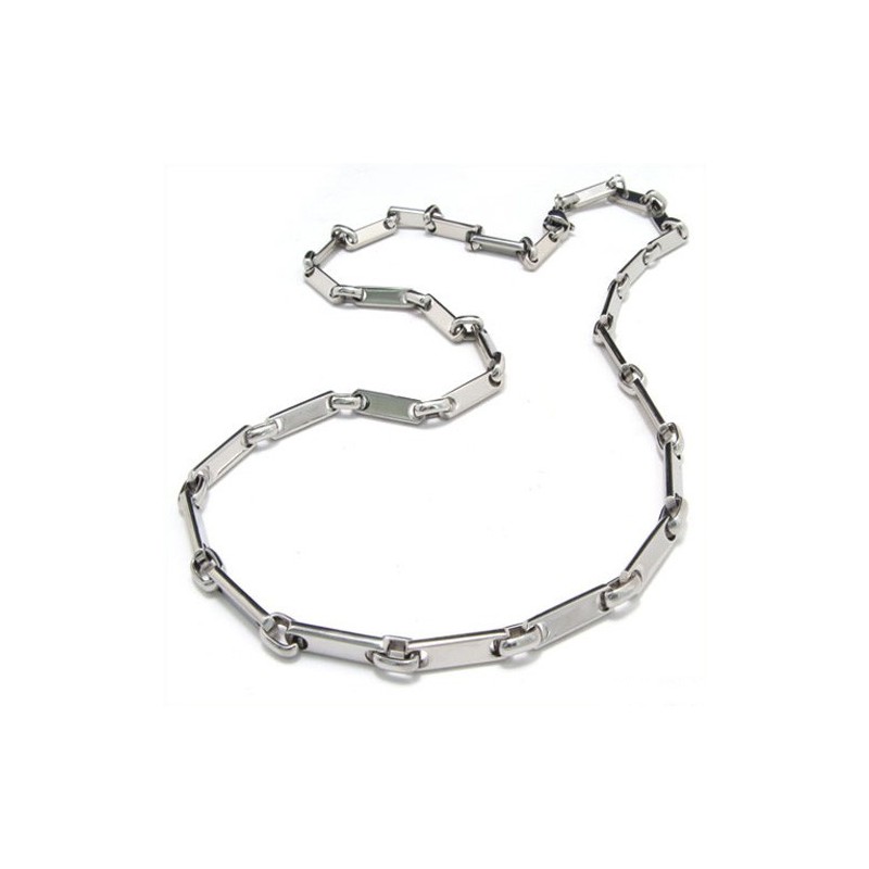 Colar De Corrente Slubby De Titânio De 20,1 Polegadas 8082 Colar De Corrente Slubby De Titânio De 20,1 Polegadas 8082