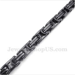Pulseira Masculina De Titânio Preto