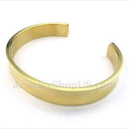Pulseira Masculina De Titânio E Ouro