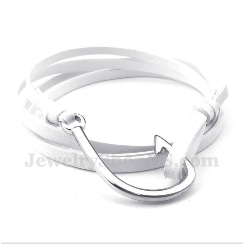 Pulseira Masculina De Couro De Titânio Pulseira Masculina De Couro De Titânio