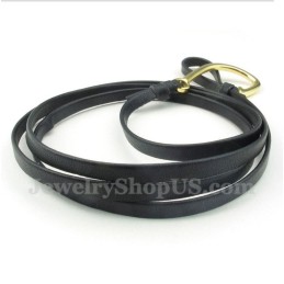 Pulseira Masculina De Couro De Titânio