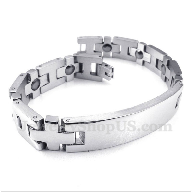 Pulseira Masculina De Ímã De Titânio Pulseira Masculina De Ímã De Titânio