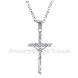 Pingente Jesus De Titânio Masculino Com Corrente Grátis
