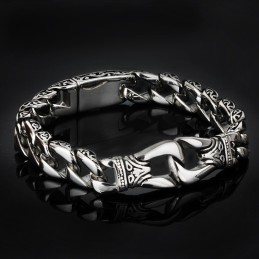 Pulseira De Titânio Masculina Chique À Venda