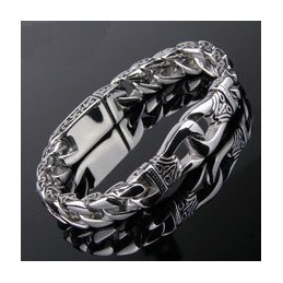 Pulseira De Titânio Masculina Chique À Venda