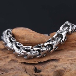 Pulseira De Corrente De Titânio Masculina