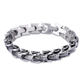 Pulseira De Corrente De Titânio Masculina