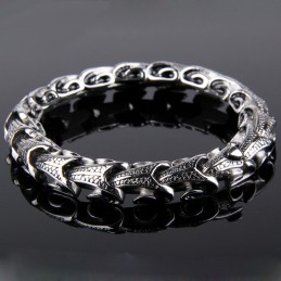 Pulseira De Corrente De Titânio Masculina