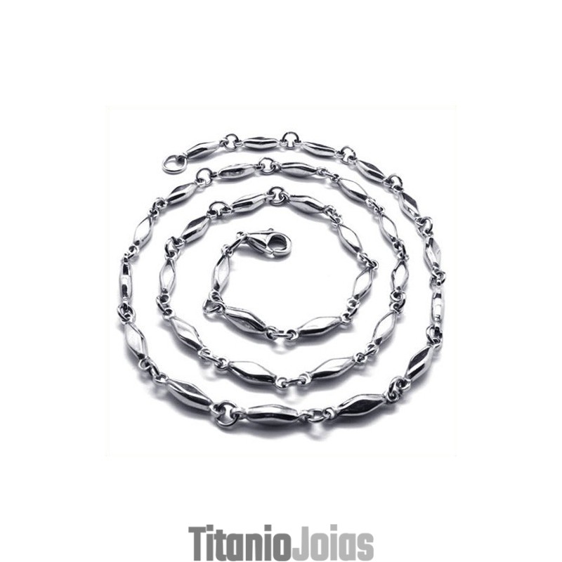 Colar De Diamante De Titânio De 20,9 Polegadas