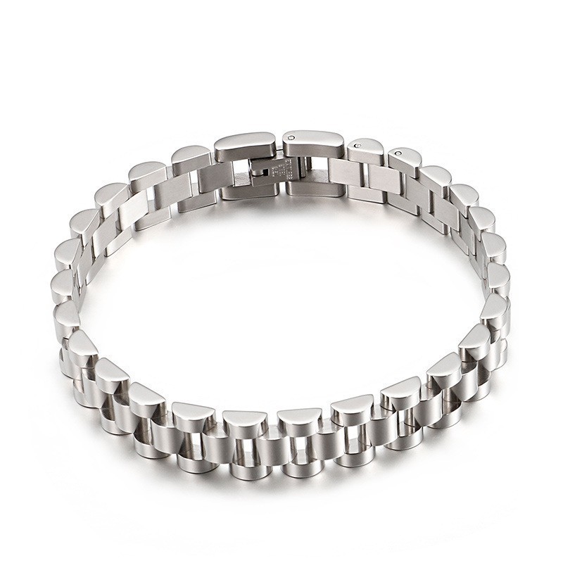 Pulseira De Titânio Requintada Para Homens Pulseira De Titânio Requintada Para Homens