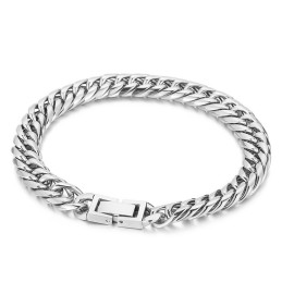 Pulseira De Titânio Multicolorida Com Fecho Para Joias Para Homens