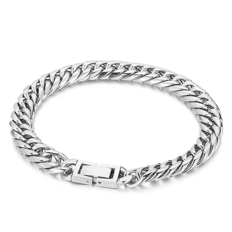 Pulseira De Titânio Multicolorida Com Fecho Para Joias Para Homens Pulseira De Titânio Multicolorida Com Fecho Para Joias Para Homens