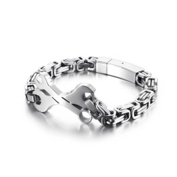 Pulseira De Titânio Masculina Da Moda À Venda