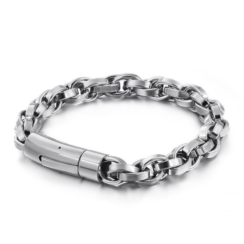 Pulseira De Titânio Para Homens