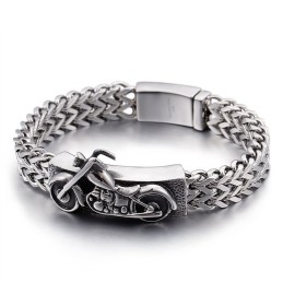 Motocicleta Motocicleta Novas Joias Vintage Pulseiras De Titânio