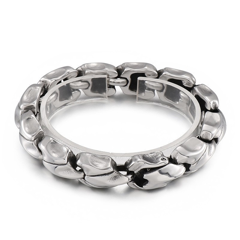 Pulseira De Titânio Estilosa E Chique Com Quilha De Vento Para Homens Pulseira De Titânio Estilosa E Chique Com Quilha De Vento Para Homens