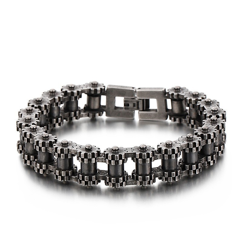 Pulseira De Bicicleta De Titânio, Retrô, Chique, Moda Masculina, Pulseira De Bicicleta Pulseira De Bicicleta De Titânio, Retrô, Chique, Moda Masculina, Pulseira De Bicicleta
