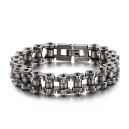 Pulseira De Bicicleta De Titânio, Retrô, Chique, Moda Masculina, Pulseira De Bicicleta
