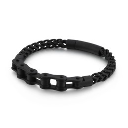 Pulseira De Corrente De Motociclista De Titânio Para Homens E Mulheres
