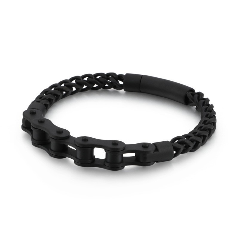 Pulseira De Corrente De Motociclista De Titânio Para Homens E Mulheres Pulseira De Corrente De Motociclista De Titânio Para Homens E Mulheres