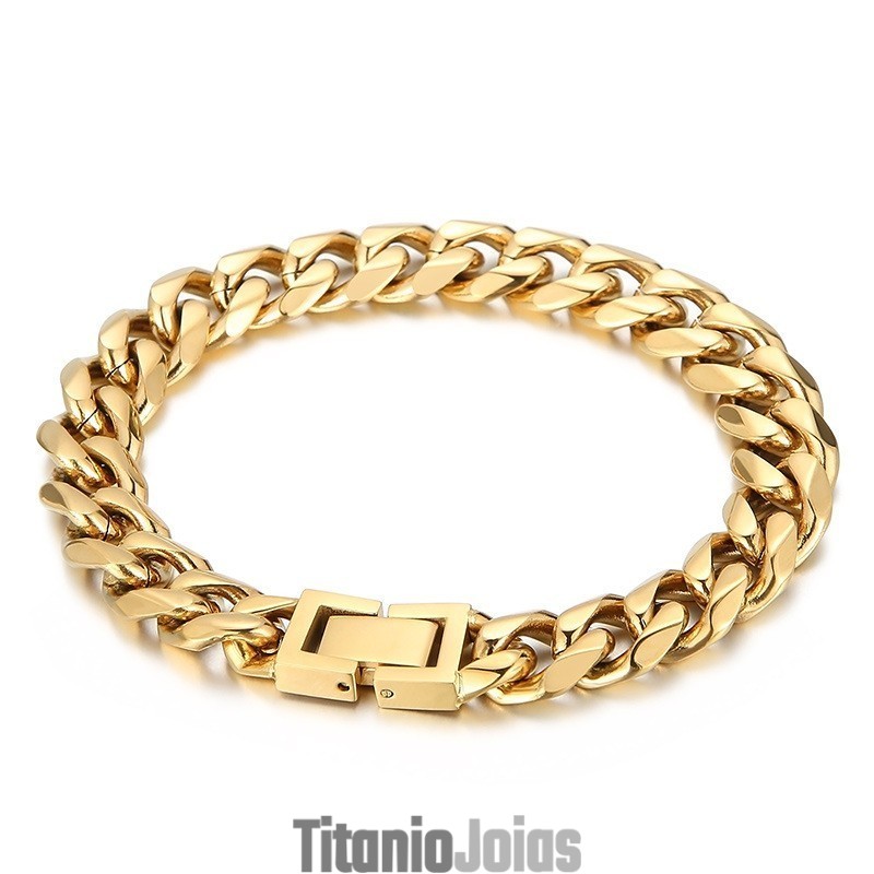 Pulseira De Titânio Artesanal Incrível Para Homens Pulseira De Titânio Artesanal Incrível Para Homens