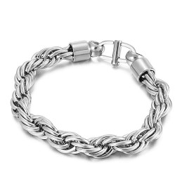 Colar Masculino Oval Com Fecho Em Formato De Raio De Sol E Pulseira De Titânio