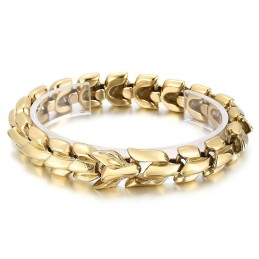 Pulseira De Titânio Multicolorida Banhada A Vácuo Para Homens