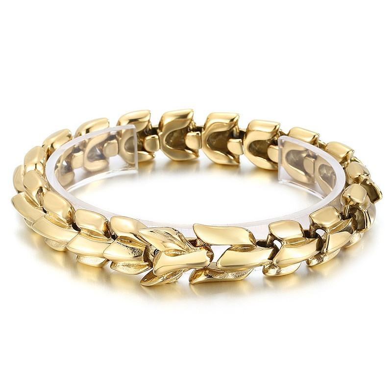 Pulseira De Titânio Multicolorida Banhada A Vácuo Para Homens Pulseira De Titânio Multicolorida Banhada A Vácuo Para Homens