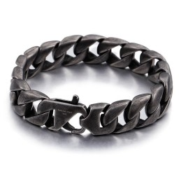 Pulseira Masculina De Titânio Com Corrente Para Venda