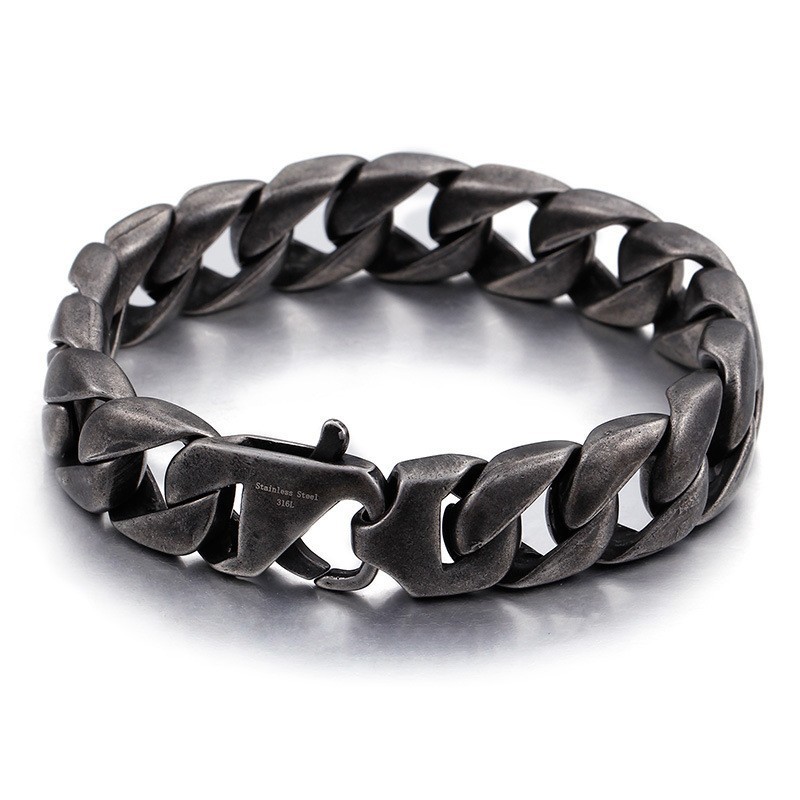 Pulseira Masculina De Titânio Com Corrente Para Venda Pulseira Masculina De Titânio Com Corrente Para Venda