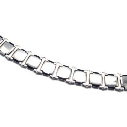 Pulseira Masculina Robusta De Carboneto De Tungstênio Com 16 Mm De Largura