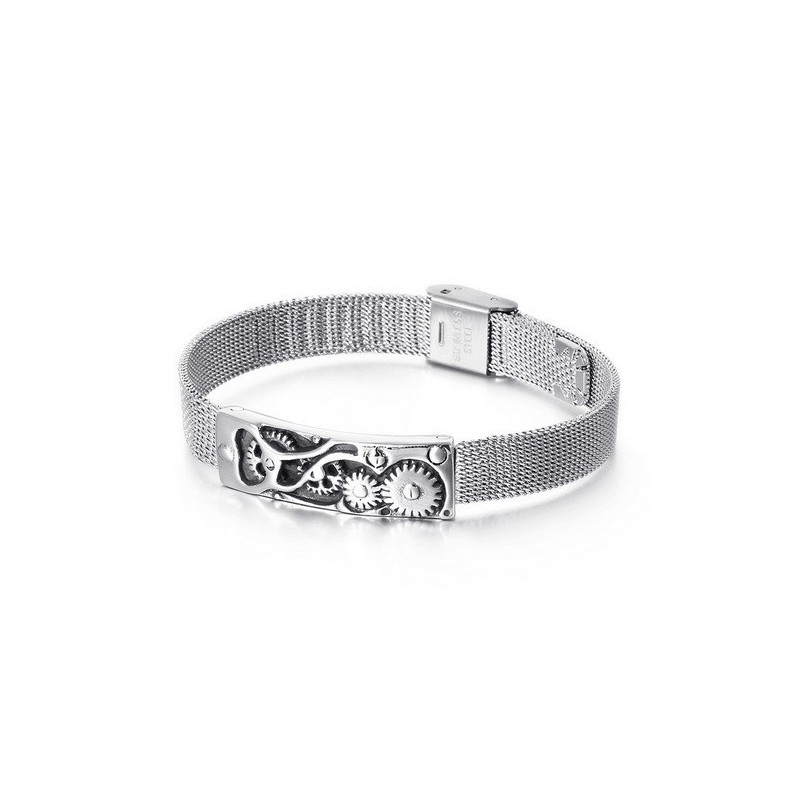 Pulseira De Relógio De Titânio Mecânico Da Moda Com Corrente, Pulseira Masculina Pulseira De Relógio De Titânio Mecânico Da Moda Com Corrente, Pulseira Masculina