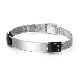 Pulseira De Relógio De Titânio Mecânico Da Moda Com Corrente, Pulseira Masculina