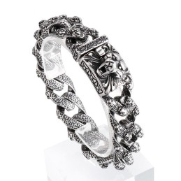 Pulseira Com Cabeça De Tigre E Animal Do Zodíaco
