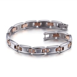 Pulseiras De Casal Da Moda, Pulseira Masculina De Titânio
