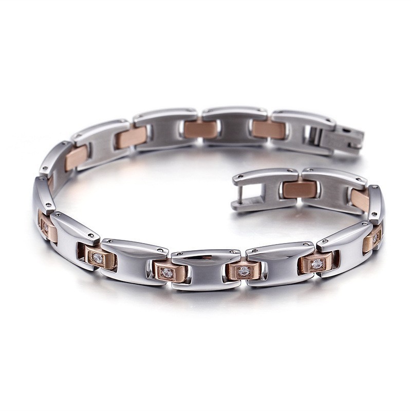 Pulseiras De Casal Da Moda, Pulseira Masculina De Titânio Pulseiras De Casal Da Moda, Pulseira Masculina De Titânio
