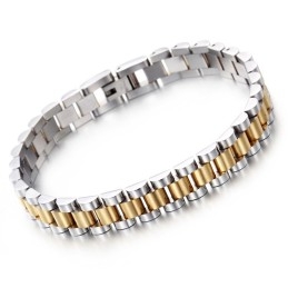Pulseira De Titânio Masculina Fashion Tide