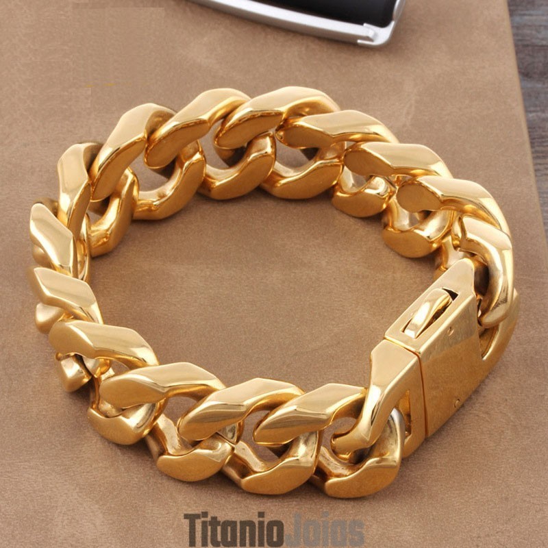 Pulseira De Titânio Masculina Da Moda, Tipo Geométrico, Pulseira De Seção Grossa Pulseira De Titânio Masculina Da Moda, Tipo Geométrico, Pulseira De Seção Grossa