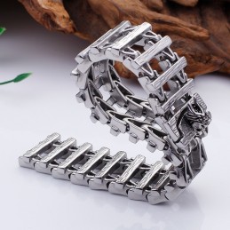 Pulseira Masculina Retro Chic Keel Titanium