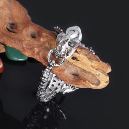 Pulseira De Titânio Estilo Dinossauro Chique Retrô Exagerada Para Homens