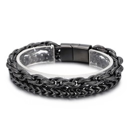 Pulseira De Titânio Com Revestimento A Vácuo Da Moda Para Homens