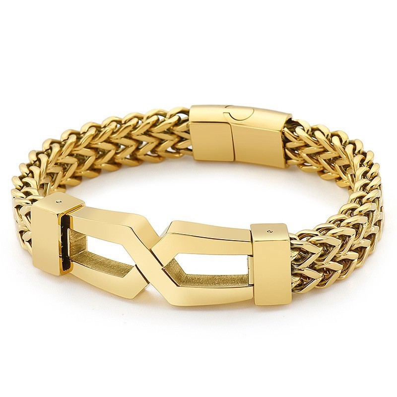 Óculos Hipster Hip-Hop Tipo Titânio Pulseira Masculina Óculos Hipster Hip-Hop Tipo Titânio Pulseira Masculina